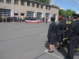 Strażacy z Opola odebrali dziś awanse i odznaczenia
