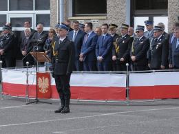 Strażacy z Opola odebrali dziś awanse i odznaczenia