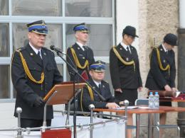 Strażacy z Opola odebrali dziś awanse i odznaczenia