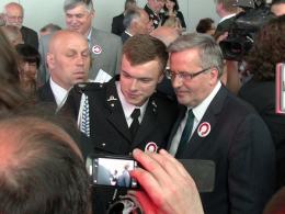 Prezydent Bronisław Komorowski walczył o głosy w Opolu