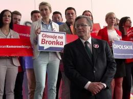 Prezydent Bronisław Komorowski walczył o głosy w Opolu