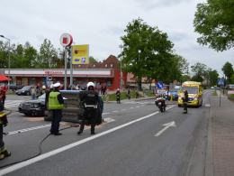 Dwa groźne wypadki w Niemodlinie. 5 osób rannych.