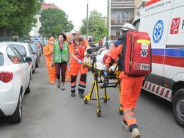 50 uczniów rannych. Ćwiczenia w Zespole Szkół przy ul. Licealnej