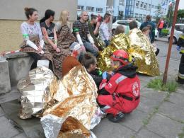 50 uczniów rannych. Ćwiczenia w Zespole Szkół przy ul. Licealnej
