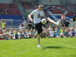 Opolscy uczniowie świętowali Dzień Dziecka na stadionie Odry