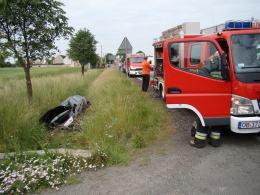 Wypadek podczas wyprzedzania na trasie Opole-Brzeg