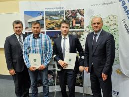 Marszałek nagrodził najlepszych sportowców i trenerów