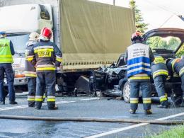 Kierowca zasłabł i spowodował wypadek