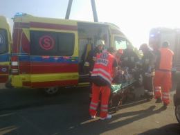 Pijany kierowca fiata wjechał w autobus