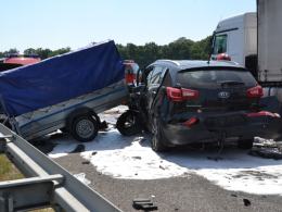 Tragiczny wypadek na remontowanym odcinku A4