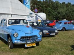 Zabytki motoryzacji zjechały nad "Balaton"