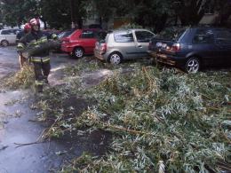 Burze nad Opolszczyzną. Ponad 100 interwencji strażaków!