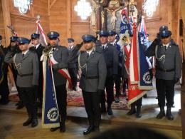Wojewódzkie obchody święta policji w Oleśnie