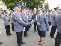 Wojewódzkie obchody święta policji w Oleśnie