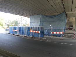 Trwa remont estakady na Placu Konstytucji 3 Maja
