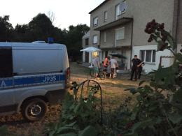 Wypadek motoroweru w Czarnowąsach. Dwie osoby ranne.