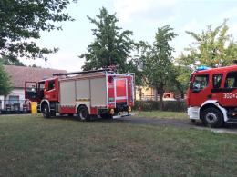 Podmuch wiatru uszkodził dach domu w Opolu-Bierkowicach