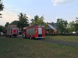 Podmuch wiatru uszkodził dach domu w Opolu-Bierkowicach