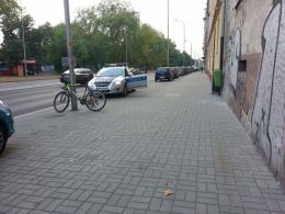 Zderzenie rowerzysty z autobusem MZK w centrum Opola