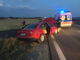 Cztery auta zderzyły się na trasie Opole - Krapkowice