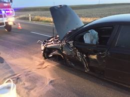 Cztery auta zderzyły się na trasie Opole - Krapkowice