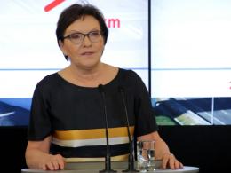 Ewa Kopacz w Opolu: Na Opolszczyźnie powstanie 5 obwodnic