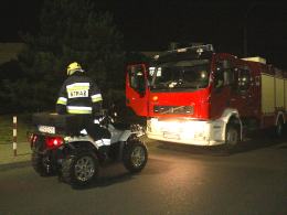 Policjanci i strażacy szukali zaginionego pacjenta