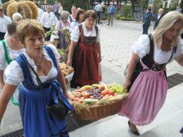 Dożynki 2015. Rolnicy dziękowali za plony.