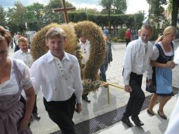 Dożynki 2015. Rolnicy dziękowali za plony.