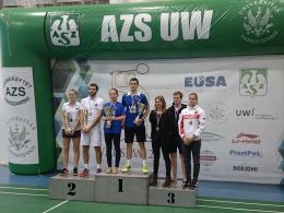 Cztery medale opolskich badmintonistów na Mistrzostwach Europy