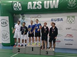Cztery medale opolskich badmintonistów na Mistrzostwach Europy