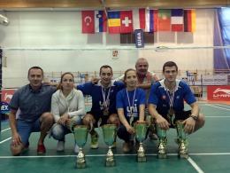 Cztery medale opolskich badmintonistów na Mistrzostwach Europy