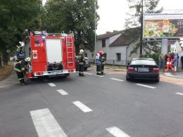 Trzy osoby ranne po wypadku na ul. Strzeleckiej