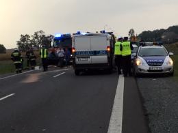Audi i volkswagen zderzyły się na trasie Opole-Krapkowice