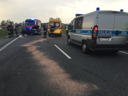 Audi i volkswagen zderzyły się na trasie Opole-Krapkowice