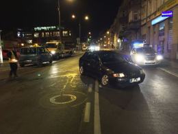 Audi a3 i fiat multipla zderzyły się na ul. Żeromskiego