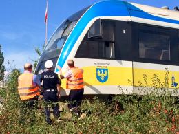 Rowerzysta zginął pod kołami szynobusu