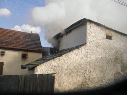 Spaliła się szopa w Kantorowicach