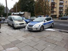 Pożar samochodu na Zaodrzu