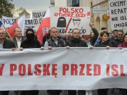 Marsz przeciwko islamizacji Polski przeszedł ulicami Opola
