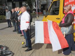 "Polska tylko dla Polaków". Manifestacja w Strzelcach Opolskich.