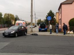 Hyundai i toyota zderzyły się na ulicy Górnej