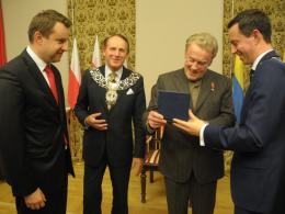Daniel Olbrychski odebrał tytuł Honorowego Obywatela Miasta Opola