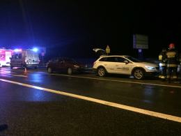... jak i kolizji. Wszystko to w ciągu godziny. (Fot. Pomoc Drogowa Opole)