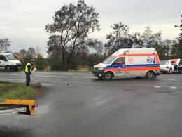 Nieprawidłowe wyprzedzanie przyczyną wypadku w Przysieczy