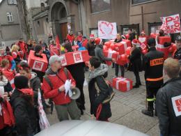 Wolontariusze Szlachetnej Paczki przemaszerowali ulicami Opola