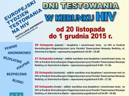 Ruszył Europejski Tydzień Testowania na HIV