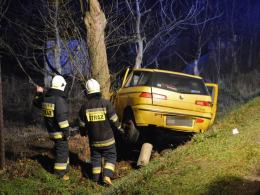 Alfa romeo i skoda zderzyły się w Karczowie