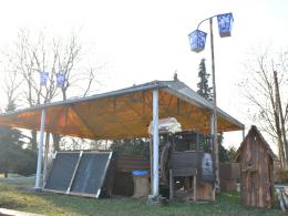 Szopka bożonarodzeniowa w Opolu-Szczepanowicach już powstaje