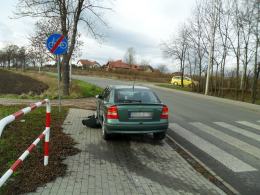 Ford i opel zderzyły się czołowo pod Nysą